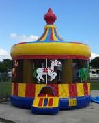 16 Foot Carousel Bounce House 16 Foot Carousel Bounce House