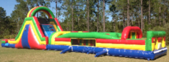 65FT Rainbow Obstacle Course 65FT Rainbow Obstacle Course